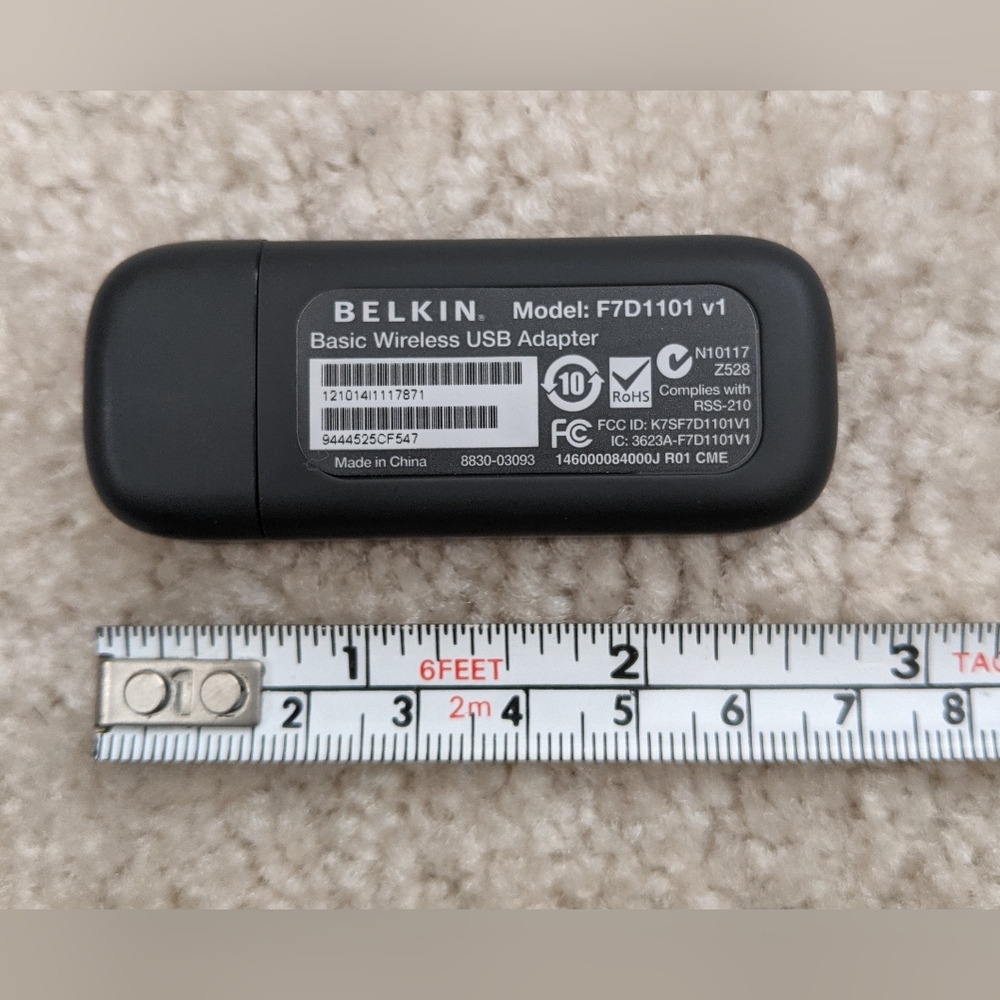 Belkin wireless USB adapter - Picture 2 of 3